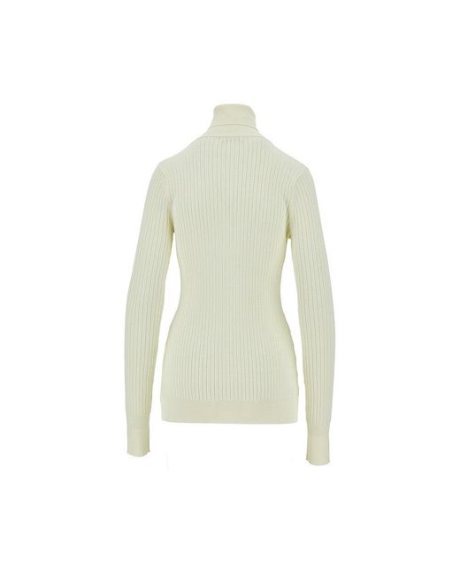 Entire studios White High-Neck Henly Sweater