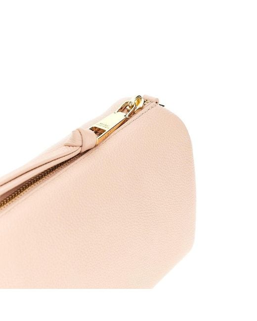 Marc Jacobs Natural 'The Snapshot' Grained Leather Shoulder Bag