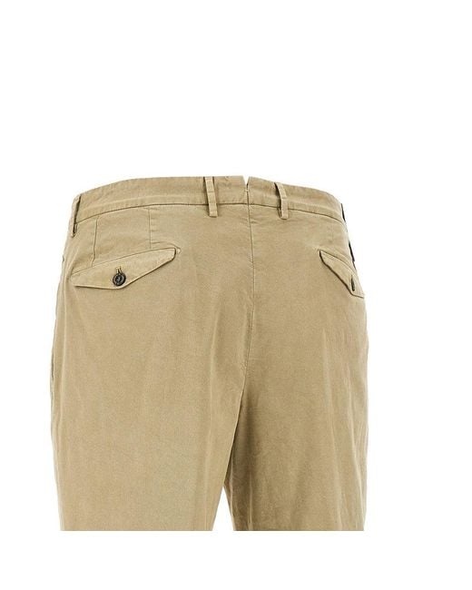 Santaniello Natural Stretch Twill 'Arechi' Trousers for men