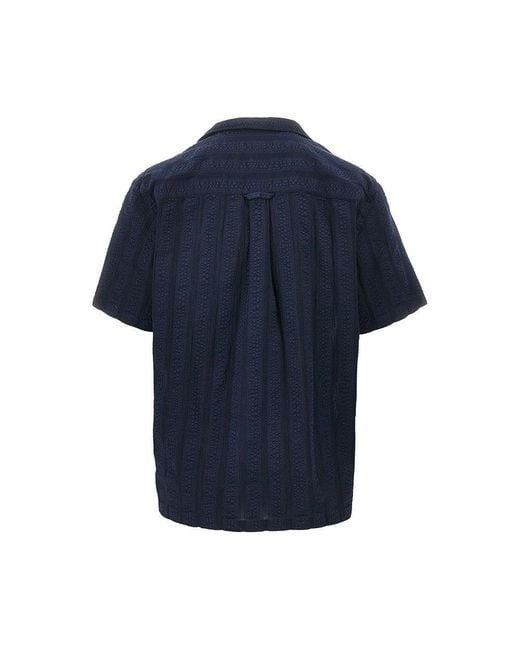 Camicia di Forét in Blue da Uomo