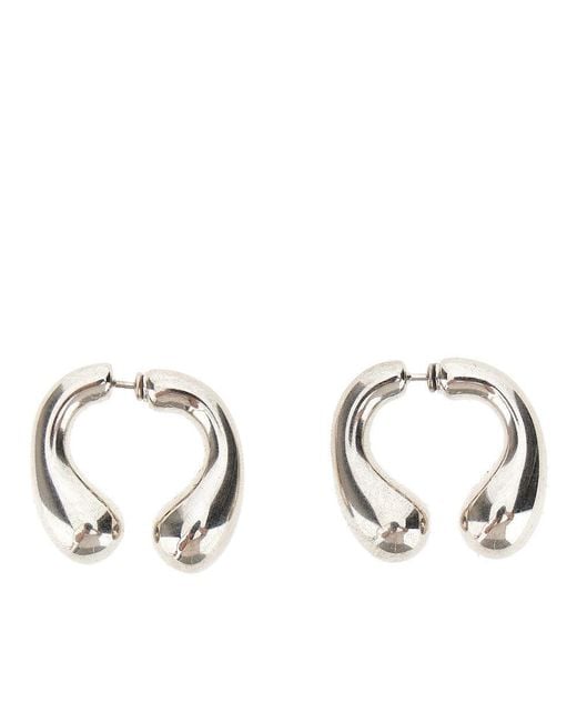 Panconesi Metallic 'P Helix' Earrings
