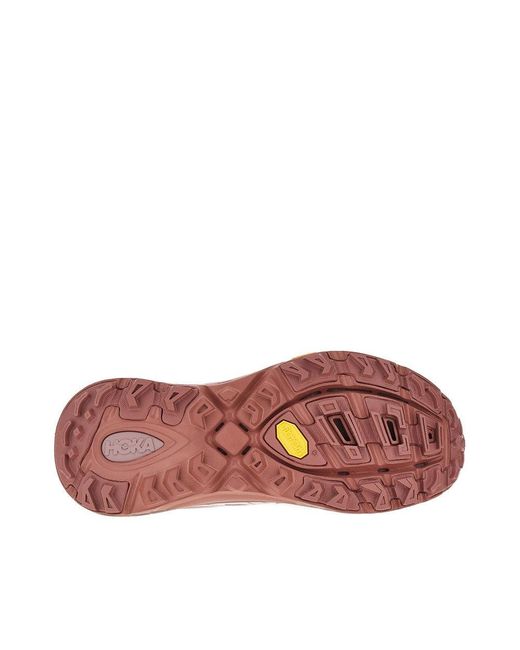 Hoka One One Pink 'Mafate Speed 2' Sneakers