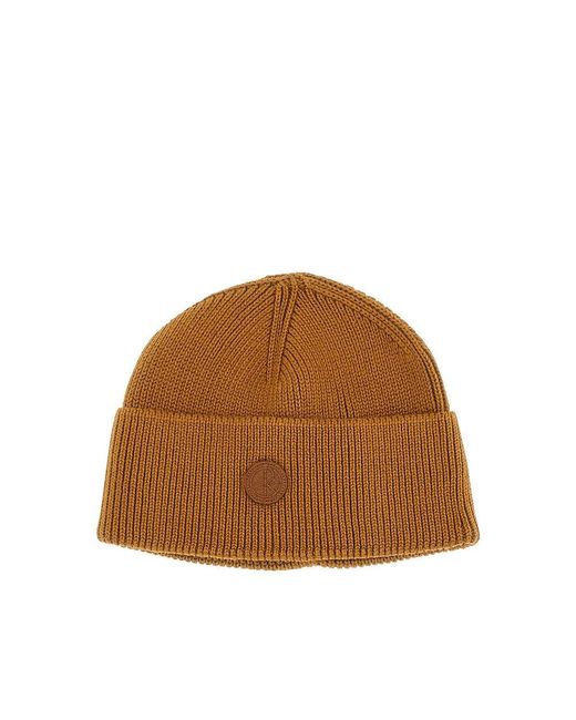 POLAR SKATE Brown 'John' Beanie Hat for men