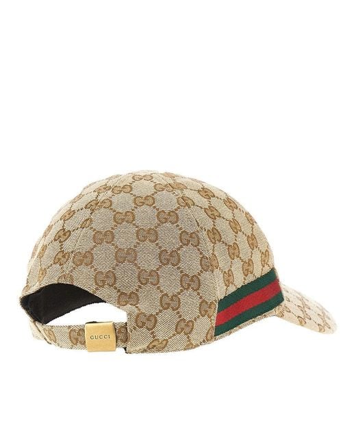 Gucci Natural Original Gg Baseball Cap for men