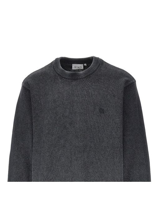 Carhartt Blue 'Kori' Crewneck Sweater for men