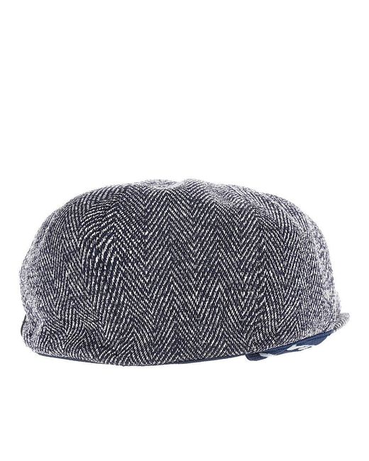 Kangol Gray Flexfit Tweed Cap for men