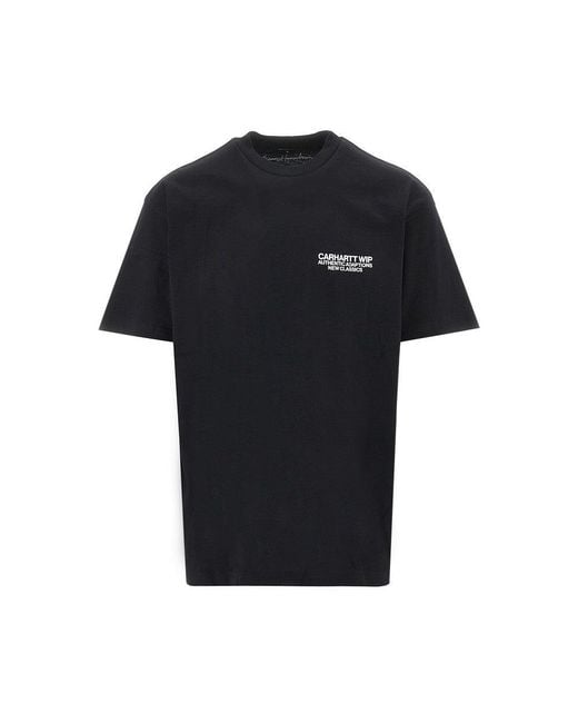 Carhartt Black 'Sean Hamilton 03' Cotton T-Shirt for men