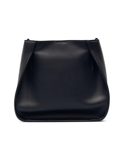 Stella McCartney Black Alter Mat 'Stella Logo' Crossbody Bag