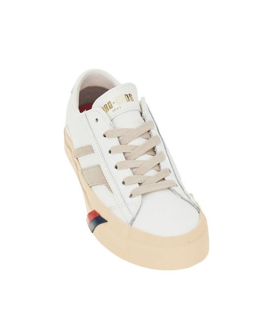 Pro Keds Natural 'Royal Classic' Leather Sneakers