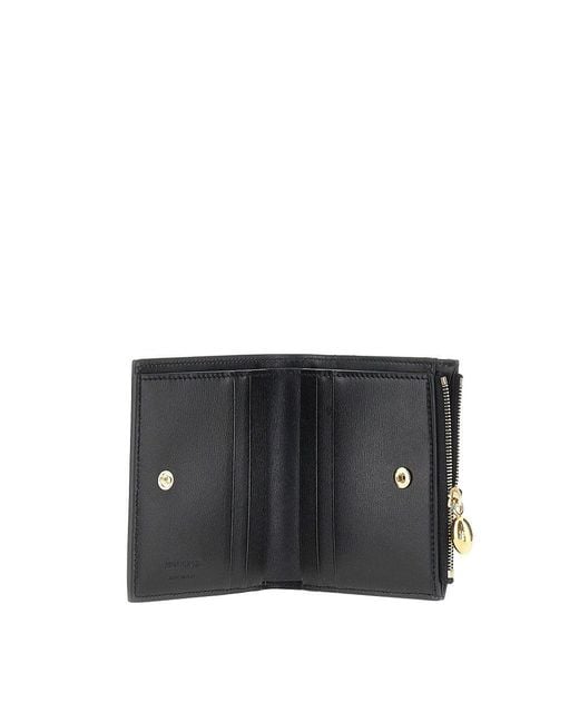 Jil Sander Black Leather Mini 'Goji' Wallet