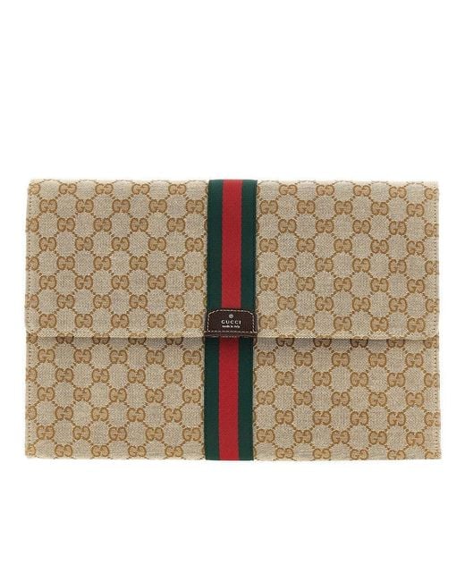 Gucci Natural Original Gg Medium Pouch for men