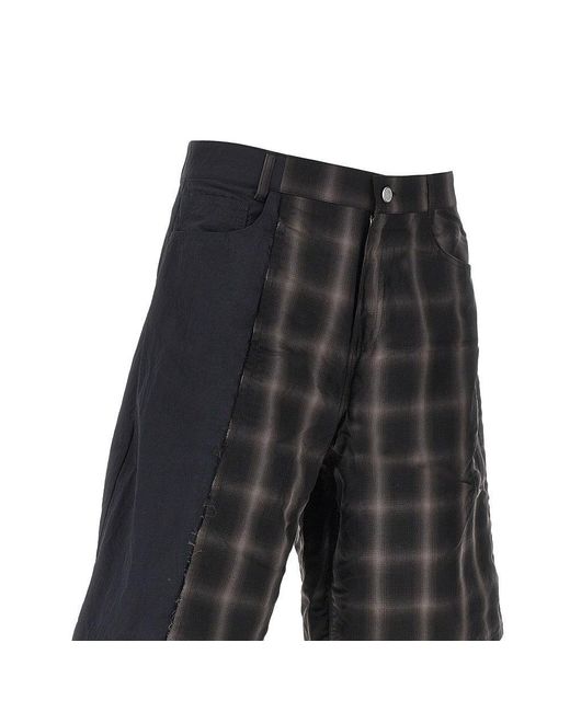 Bermuda Patchwork di Arte' in Gray da Uomo