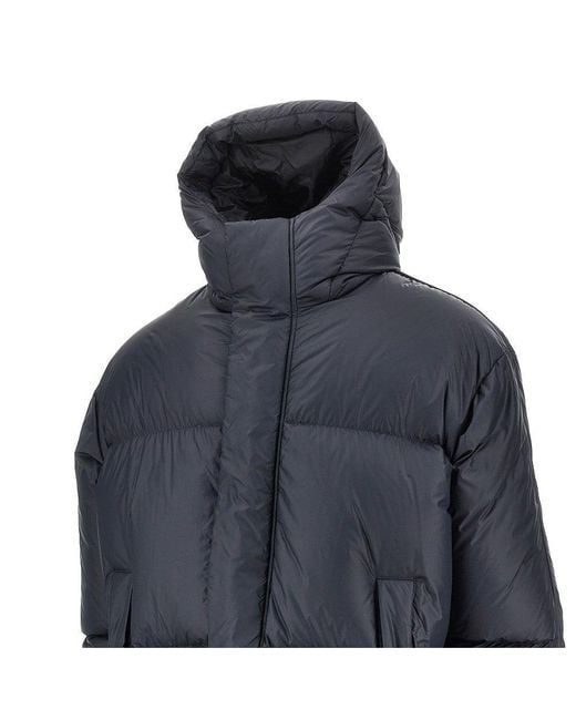 Herno Blue Hodded Down Jacket for men