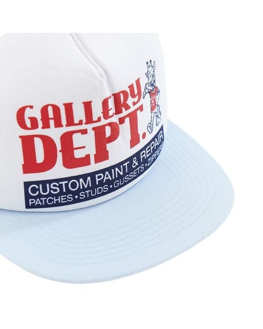 GALLERY DEPT. Red Gd Custom Trucker Hat for men