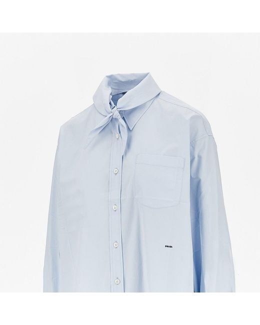 Camicia di Prada in Blue