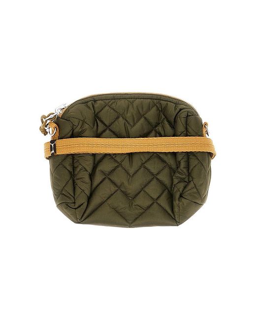 Bellerose Green Quilted Nylon Bag Kids