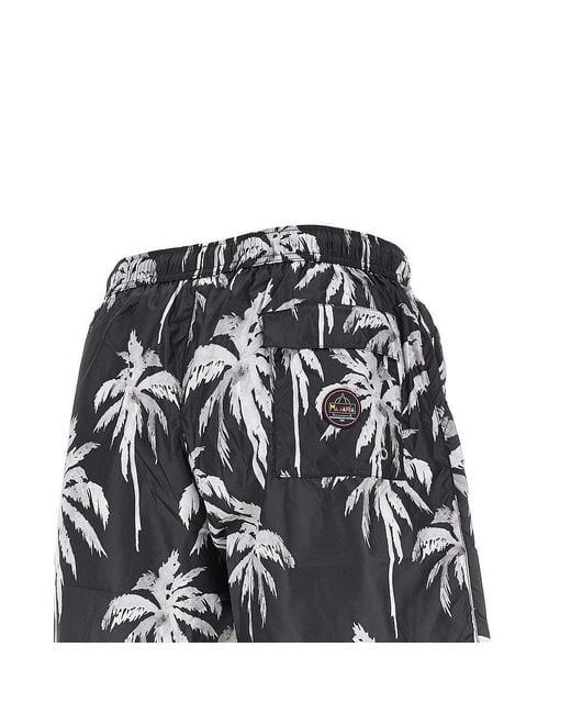 Mauna Kea Gray Printed Swimshorts for men