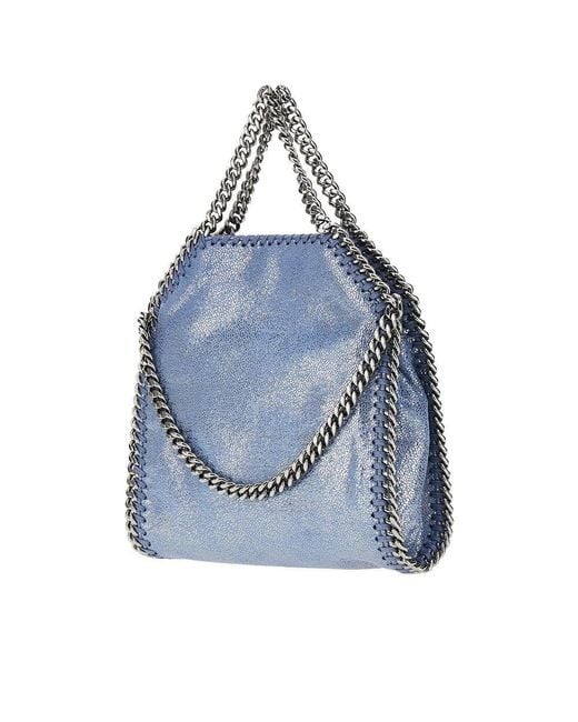 Stella McCartney Blue Tiny Falabella Bag