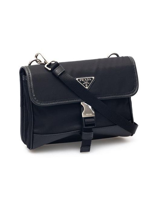 Pouch Porta Smartphone di Prada in Black da Uomo