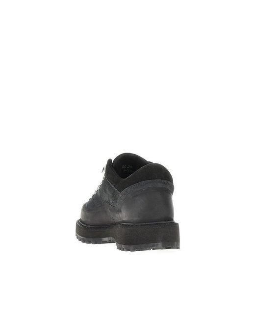 Diemme Black Leather And Rubber 'Cornaro' Sneakers for men