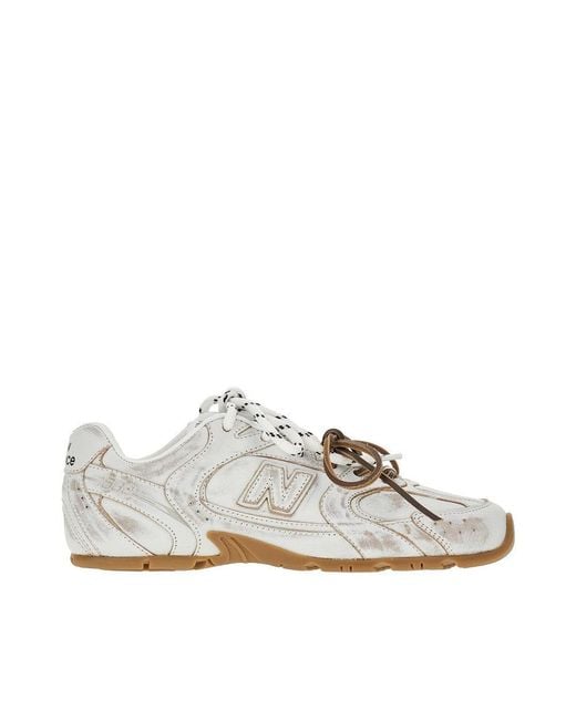 Miu Miu White New Balance X 530 Sl Sneakers 39