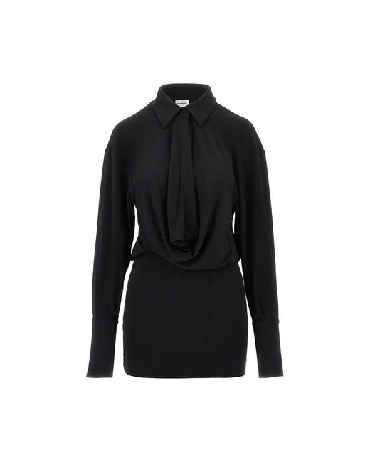 ANDAMANE Black 'Lilia' Mini Dress