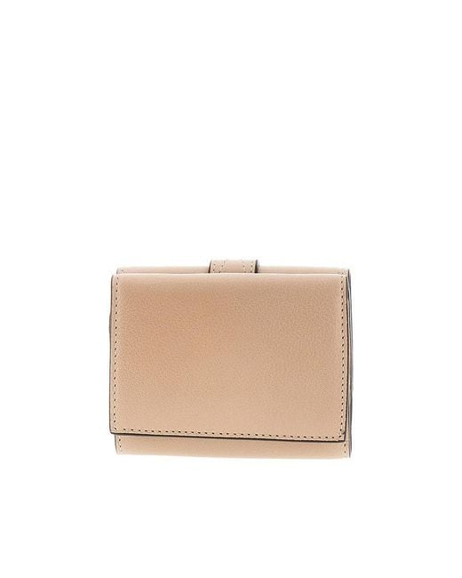 Chloé Natural 'Mini Paddington' Tri-Fold Wallet