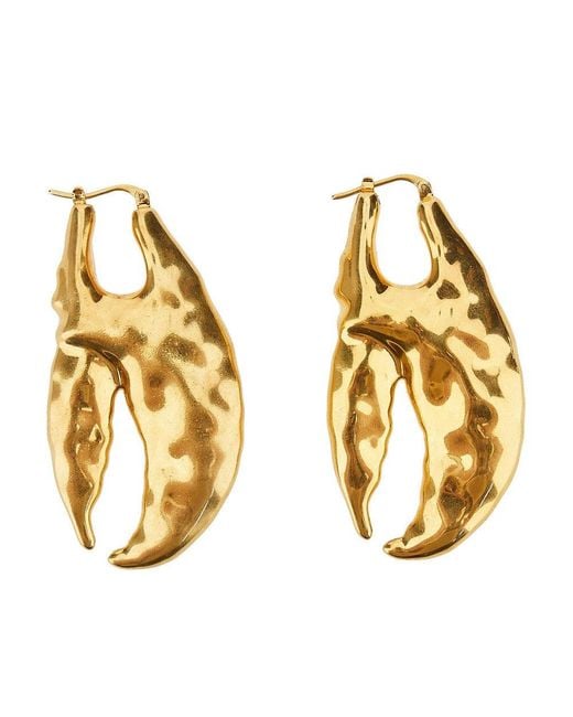 Jacquemus Metallic 'Homard' Earrings
