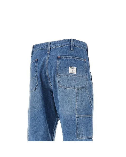 Roy Rogers Blue Denim Statement Pants for men
