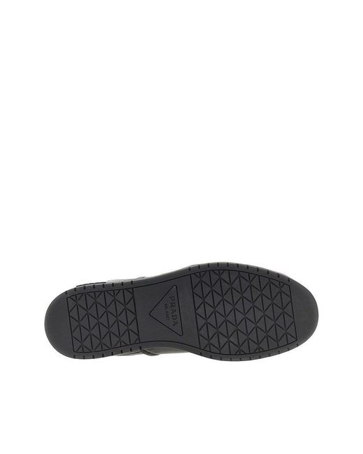 Prada Blue 'Downtown' Nappa Leather Sneakers 7 for men