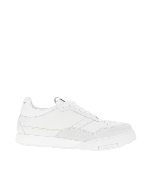 Givenchy White Yard' Leather Sneakers for men