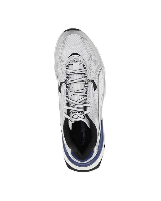 PUMA White 'Fade' Sneakers 10 for men