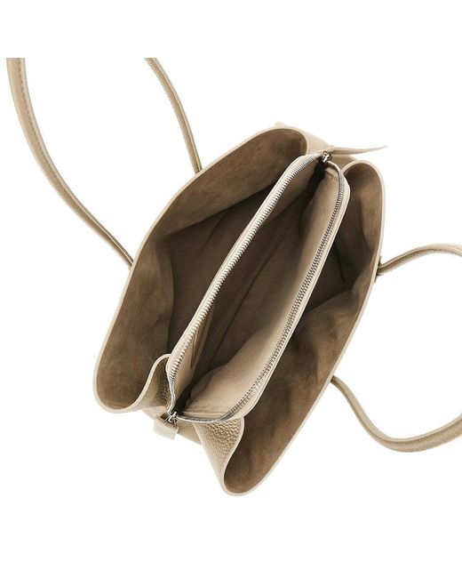 The Attico Natural Leather Medium 'La Passeggiata' Bag