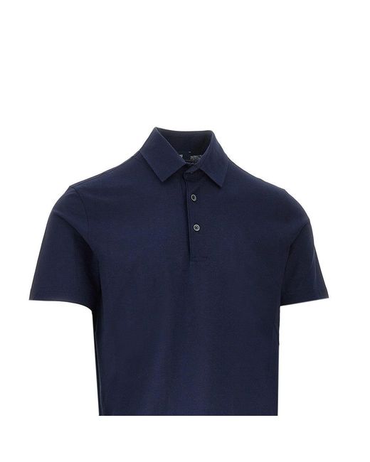 Polo di Herno in Blue da Uomo