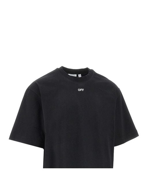 Off-White c/o Virgil Abloh Black 'Chain Araldic Arrow' T-Shirt for men