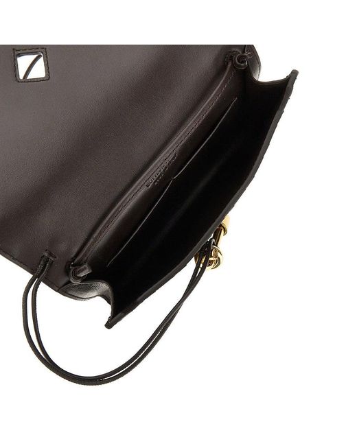 Bottega Veneta Black Intrecciato Nappa Leather 'Andiamo' Pouch