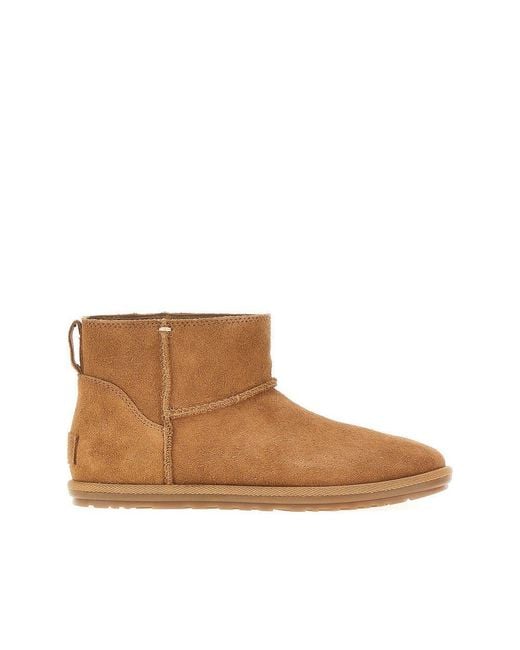 Ugg Brown Classic Mini Deconstructed Boots