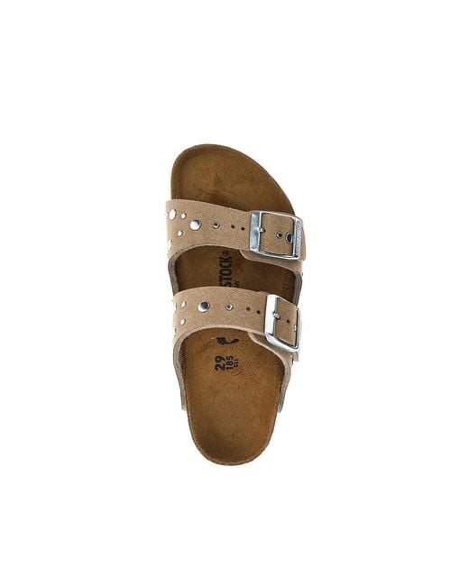 Birkenstock Multicolor 'Arizona' Rivets Slides Kids