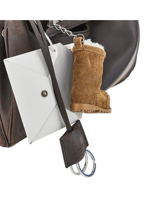 Balenciaga Black Leather Small 'Rodeo' Bag