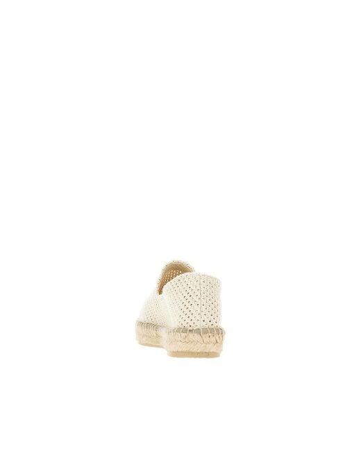 Manebí Natural Woven Cotton Espadrilles