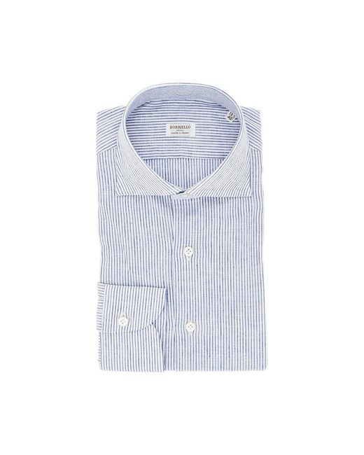 Camicia di Borriello in Blue da Uomo