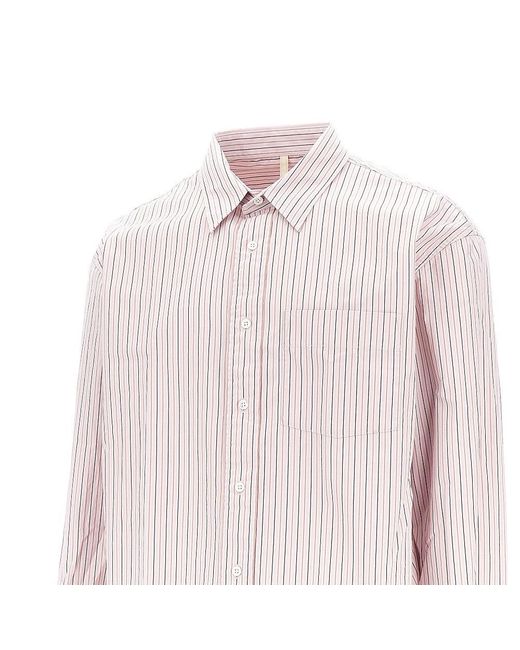 sunflower Pink 'New Base' Poplin Shirt for men
