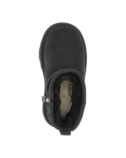 Ugg Black Classic Ultra Mini Boots Kids for men