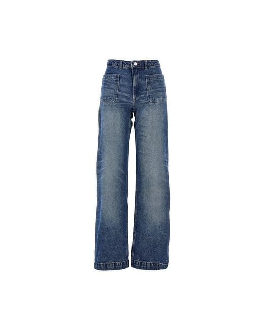 A.P.C. Blue A. P.C. Cotton Denim Jeans