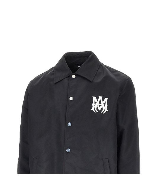 Amiri Blue 'Ma' Nylon Coach Jacket for men