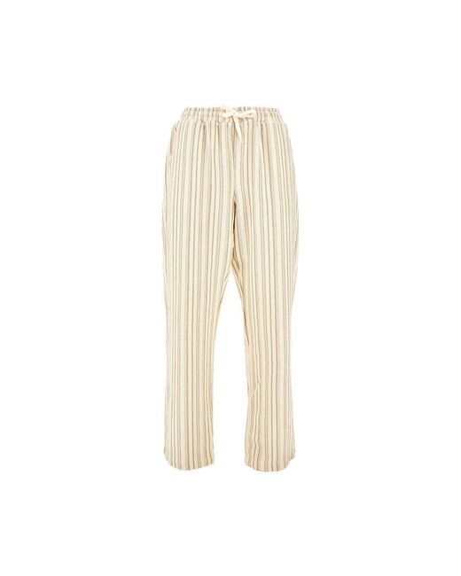 Les Deux Natural 'Houston' Cotton-Blend Pants for men