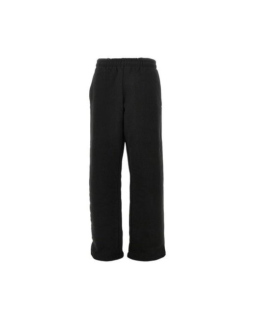 Entire studios Black Straight Leg Sweatpants for men