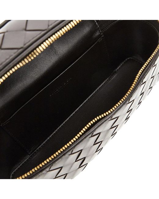 Bottega Veneta Black Leather 'Bang Bang' Vanity Case Bag