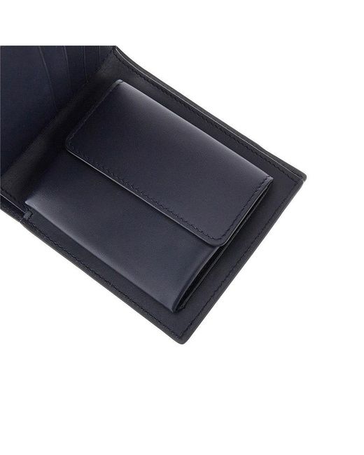 Loewe Gray 'Puzzle' Leather Bi-Fold Wallet for men