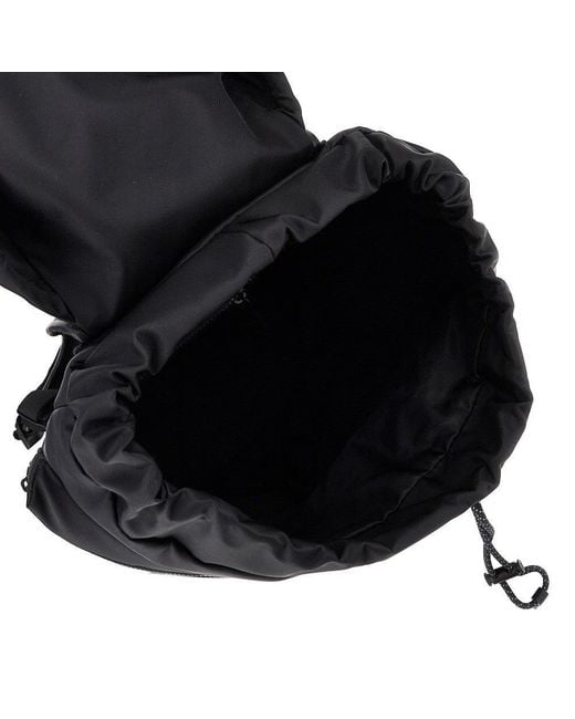 Moncler Black 'Kenton' Nylon Drill Backpack for men